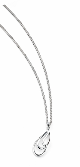 Picture of Silver Cutout 3 Pear Shaped Pendant
