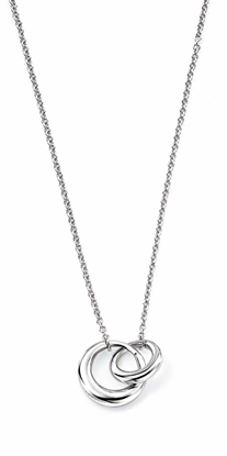 Picture of Interlocking Links 41+5Cm Necklace