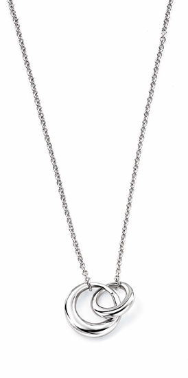 Picture of Interlocking Links 41+5Cm Necklace
