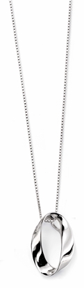 Picture of Open Twist Oval Pendant