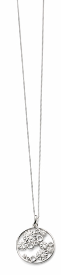 Picture of Disc Pendant With Cut Out Flower