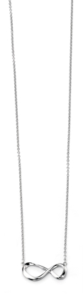 Picture of Rhodium Plated Infinity Necklace