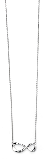 Picture of Rhodium Plated Infinity Necklace