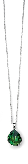 Picture of Fern Green Pear Shape Swarovski Crystal Pendant