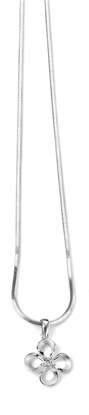 Picture of Flower Pendant With Clear CZ