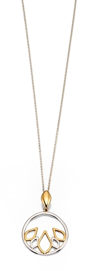 Picture of Flame Drop Pendant Mix Colour Metal