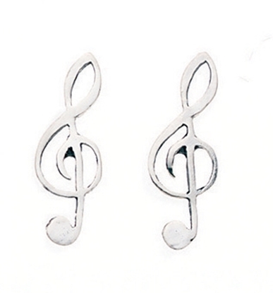 Picture of Treble Clef Stud