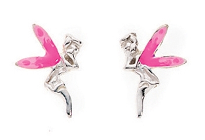 Picture of Pink Winged Fairy Stud