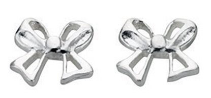 Picture of Small Silver Bow Stud