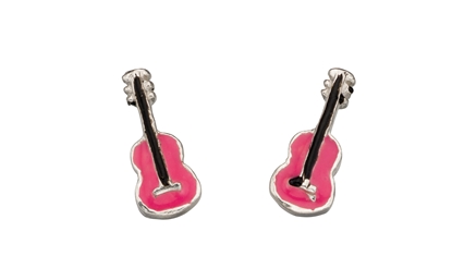 Picture of Pink Guitar Studs