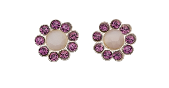 Picture of Pink Crystal Studs