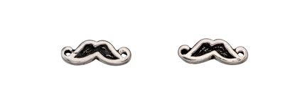 Picture of Black Moustache Studs