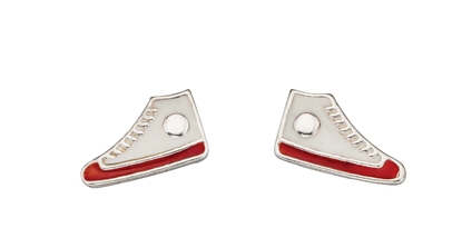 Picture of White Hi-Top Sneaker Studs