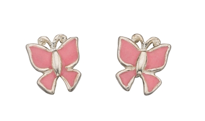 Picture of Pink Butterfly Studs