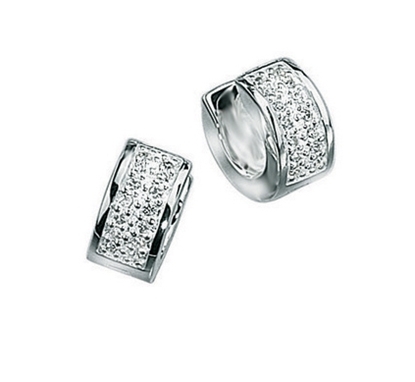 Picture of Clear CZ Bling Earrings