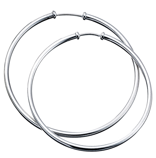 Picture of Plain Hoop Earrings