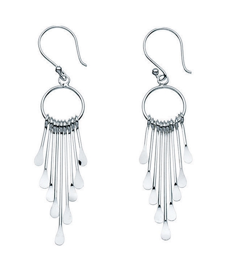 Picture of Multi-Stick Drop Hoop Earrings