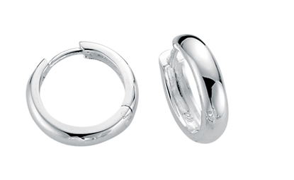 Picture of Polished Hoop Earrings