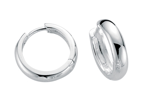 Picture of Polished Hoop Earrings