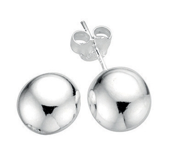 Picture of 8Mm Ball Stud Earrings