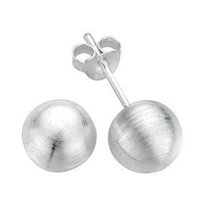Picture of Scratch Finish Ball Stud Earrings