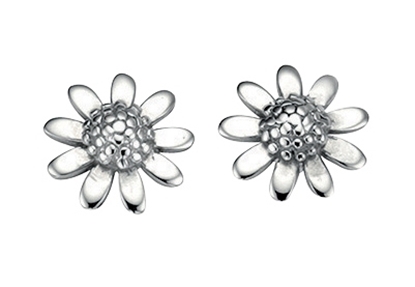 Picture of Silver Flower Stud Earrings
