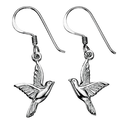 Picture of Oxidised Bird Earrings