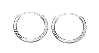 Picture of Diamond Cut Hoops