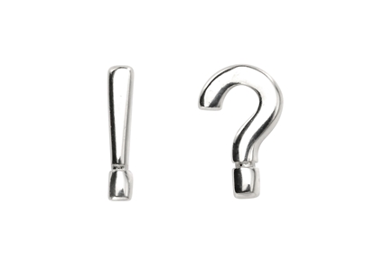 Picture of Question Mark Studs