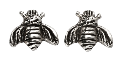 Picture of Oxidised Bee Studs