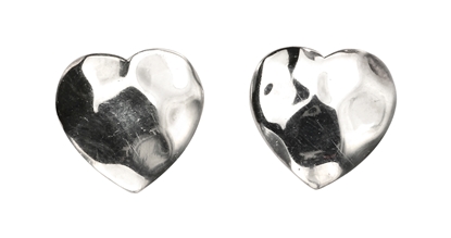 Picture of Hammered Heart Studs