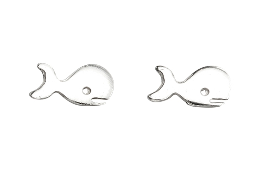 Picture of Silver Whale Studs