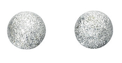 Picture of Diamond Cut Large Ball Studs