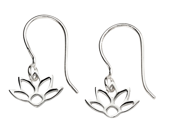 Picture of Lotus Drop Earrings