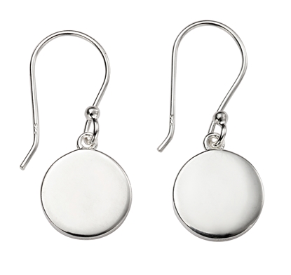 Picture of Plain Disc Earrings