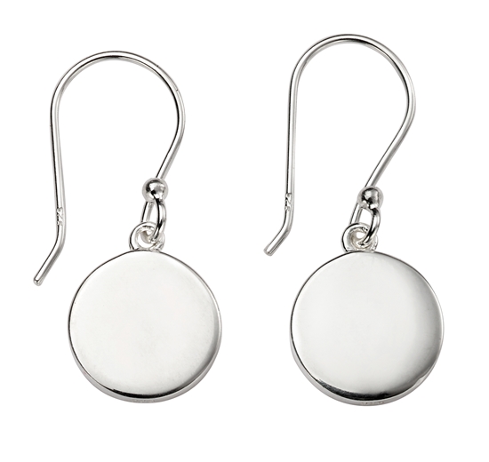 Picture of Plain Disc Earrings