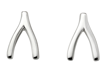 Picture of Wishbone Stud Earrings