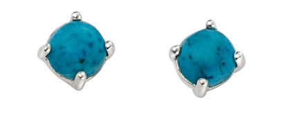 Picture of Turquoise Howlite Stud