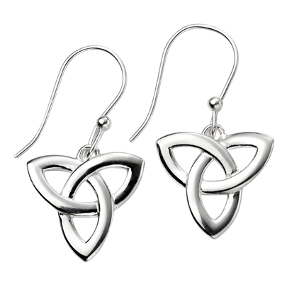 Picture of Triangle Celtic Earrings
