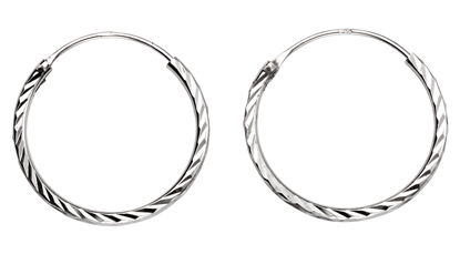 Picture of Small Twisted Hoops