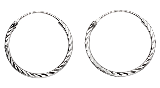 Picture of Small Twisted Hoops