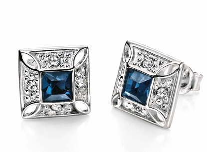 Picture of Swarovski Crystal Heirloom Stud Earrings