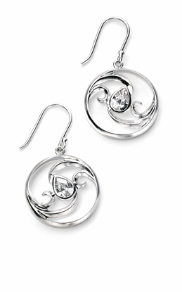 Picture of Cz Swirl Earrings