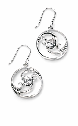 Picture of Cz Swirl Earrings