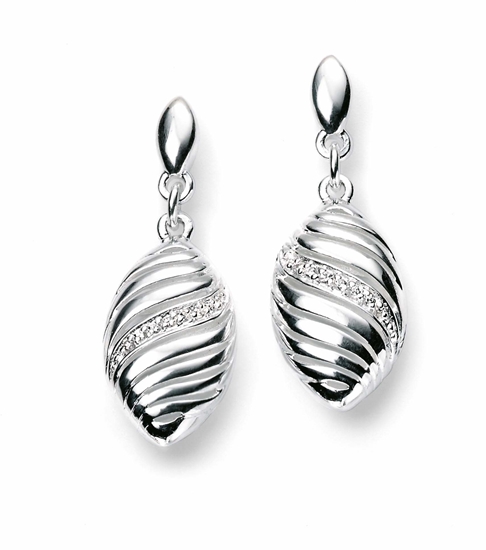 Picture of Marquise Drop Earrings With Pave