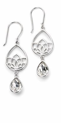 Picture of Pear Shaped Cutout Drop Earrings