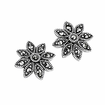 Picture of Marcasite Daisy Stud Earrings