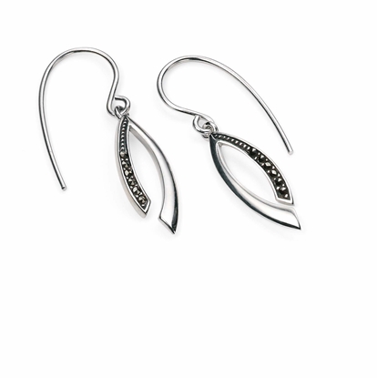 Picture of Wishbone Earrings With Marcasite