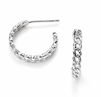 Picture of Curb Chain Hoops