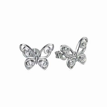 Picture of Butterfly Stud Earrings